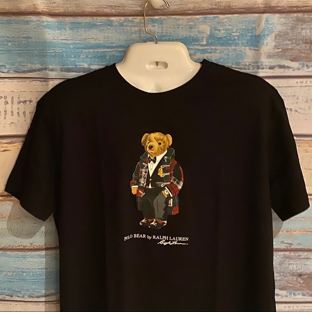POLO Ralph Lauren 2023 Holiday Bear S/S T-Shirt Sz L - Picture 5 of 14